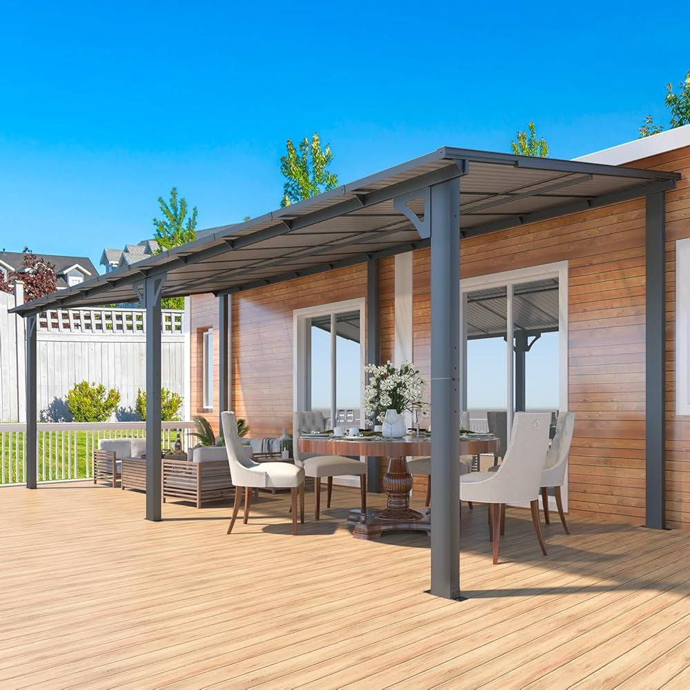 YODOLLA hardtop gazebo.